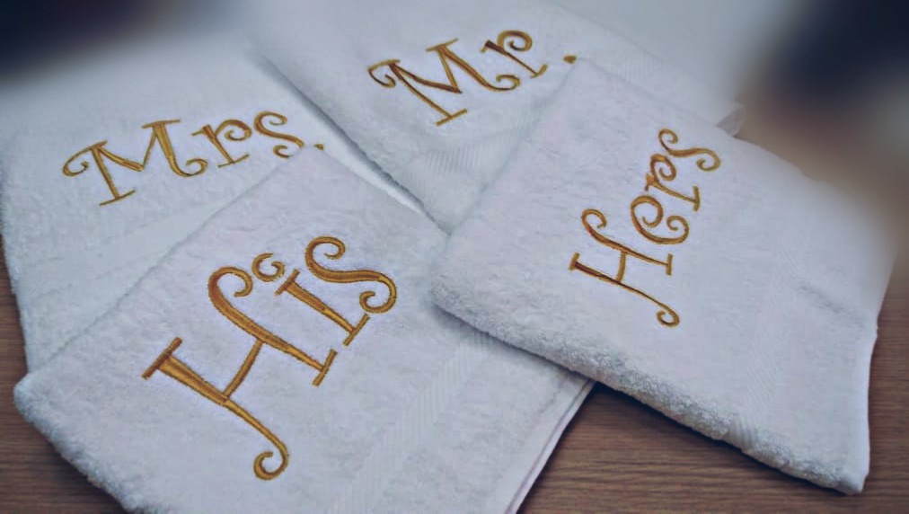 Embroidered Towels